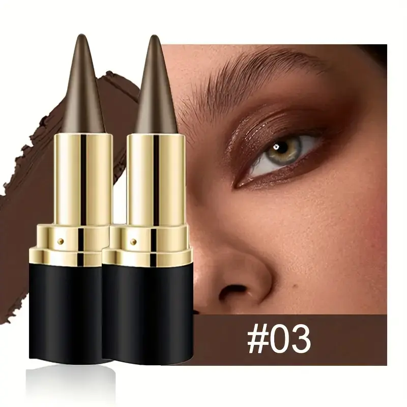 24 Hour Long-Lasting Eyeliner Gel Sticks, Eyeliner Pen, Matte Finish, Quick-Drying, Smudgeproof & Waterproof, for Eyes & Lips, Daily & Party Makeup