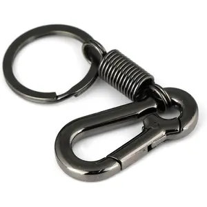 Vintage-Inspired Carabiner Keychain - A Strong & Stylish Way to Keep Your Keys Handy!