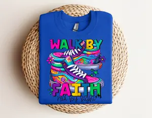 Walk By Faith Not By Sight DTF Transfers