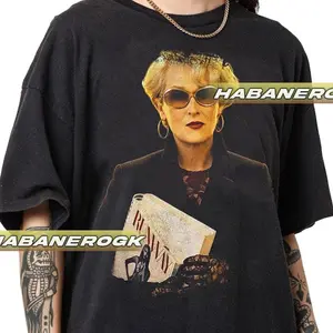 Limited Retro Devil Wears T Shirt, Miranda Priestly Shirt, Movie Comedy Shirt, Unisex Shirt, Gift For Man And Woman