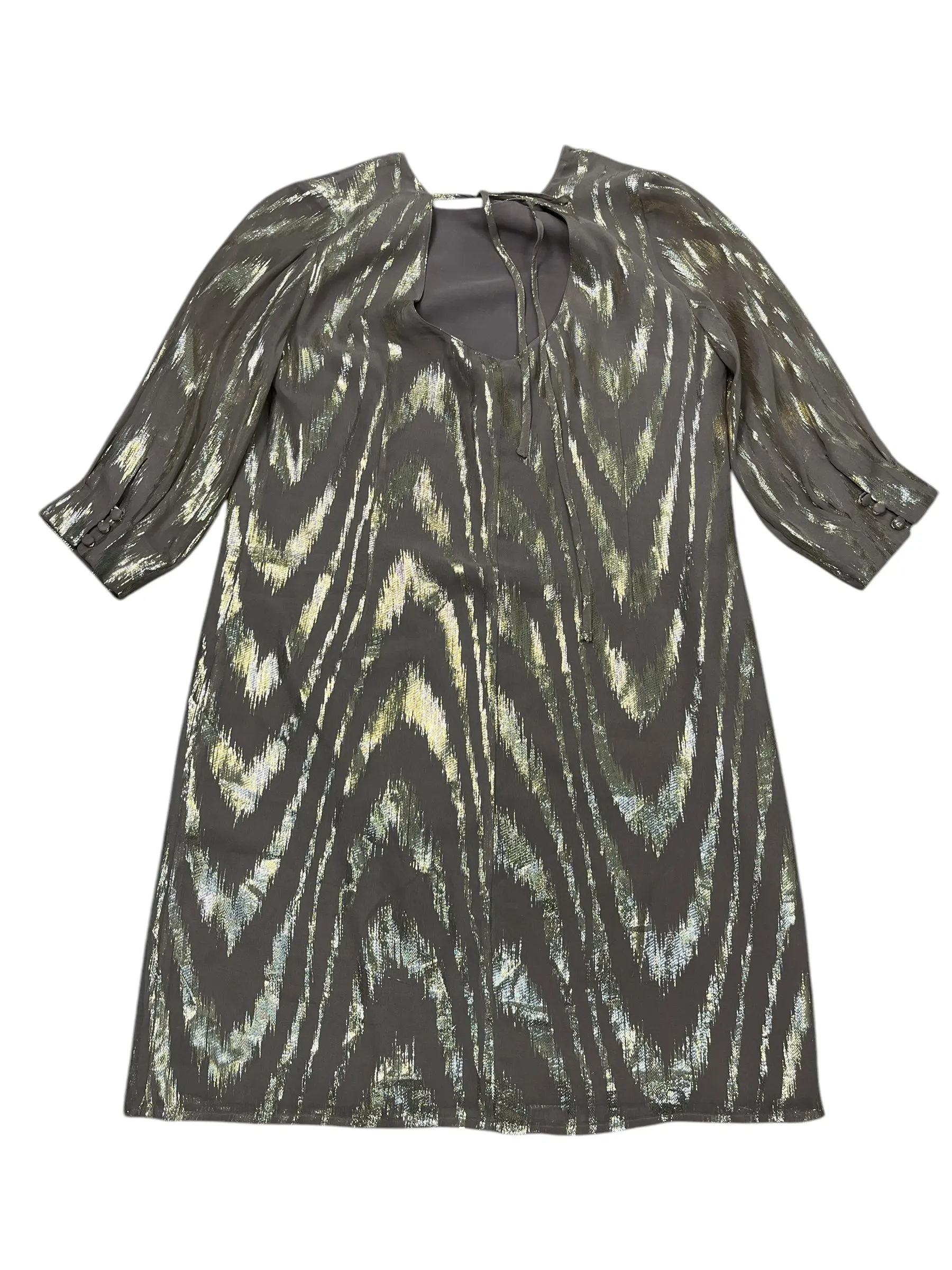 Dress Casual Short By Gianni Bini In Gold, Size:Xs