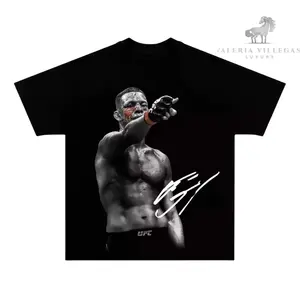 Youth and Adult Iconic Signature T-Shirt, Vintage UFC MMA Heavy Cotton Graphic Tees, Streetwear Boxing Tee, Unisex Tee, Funny T-Shirt for Wrestlers