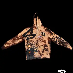 LIMITED EDITION - Bleached Washed Tony Montana zip-up