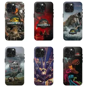 Dinosaur T-Rex Jurassic World Phone Case. Gift for Jurassic Rebirth fans. Dinosaur Phone Case For iPhone 16 15 14 13 12 11 X SE And Samsung 25 24 23 22 21