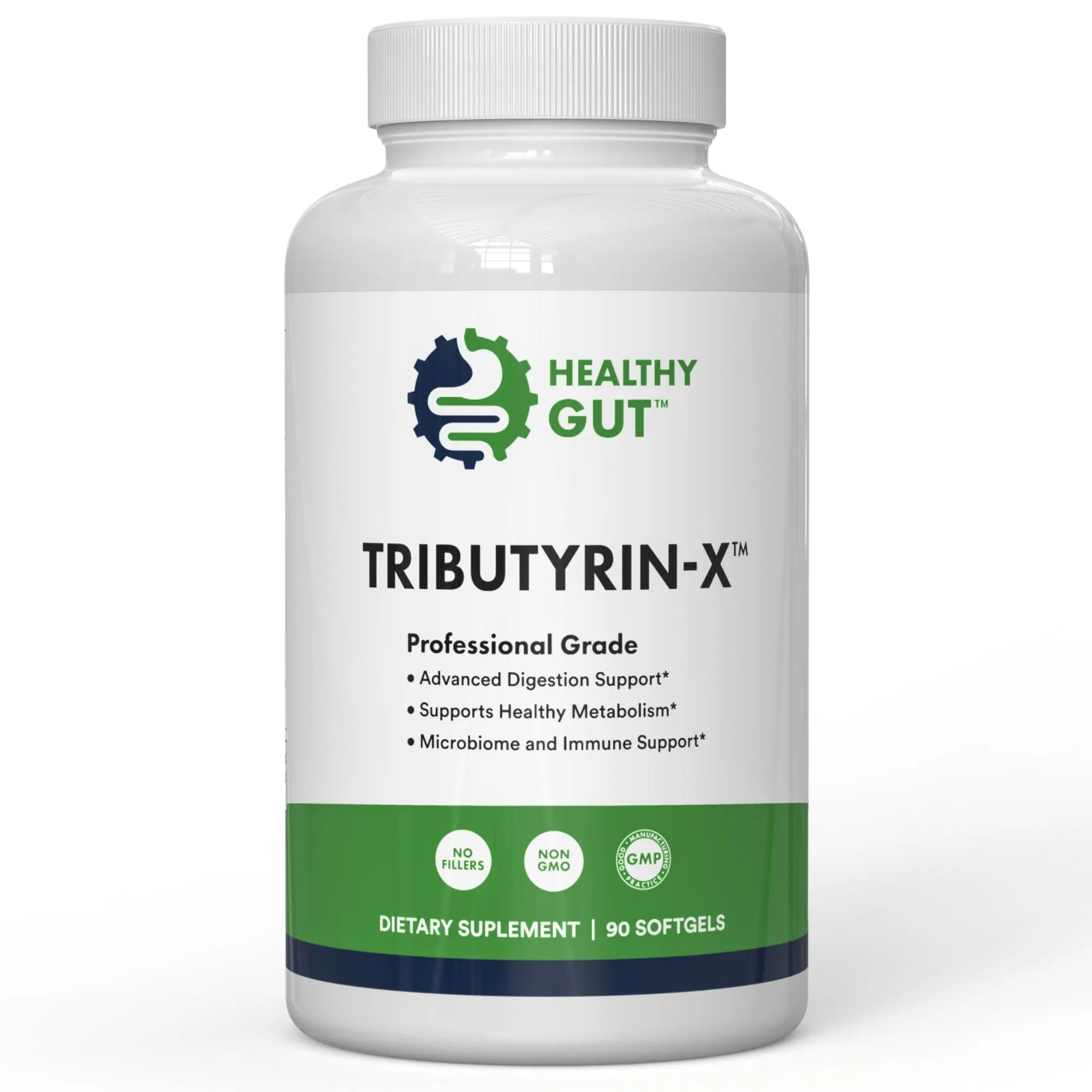 Tributyrin-X - Digestive Wellness Butyrate Product - Gluten Free, Non-GMO, Dairy Free