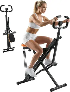 Squat Machine For Home 330lbs Capacity Foldable Glute Exercise Equipment 66lbs Resistance For Small Apartment