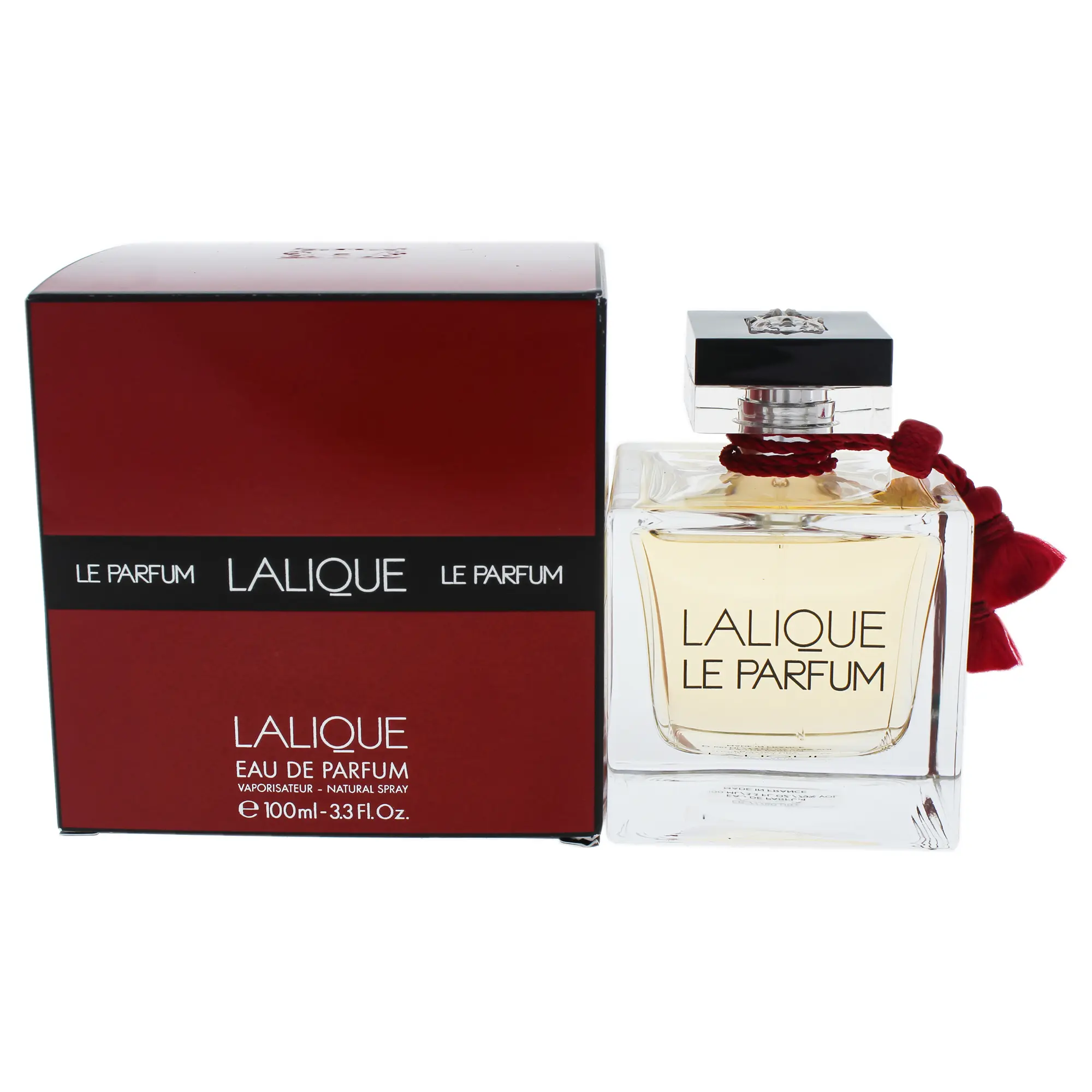 LALIQUE Le Parfum, Classic Eau de Parfum for Women, Long Lasting Spray with a Refined Aroma, 3.3 fl oz / 100 ml
