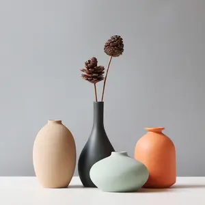 Modern, Luxury, Ceramic flower vase. Sleek design for a classy home.