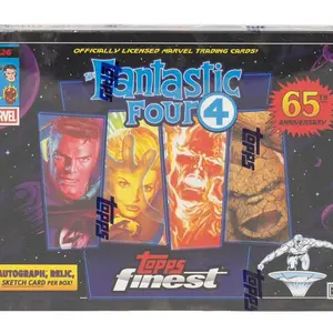2026 Topps Finest Fantastic Four Hobby Box Trading Cards
