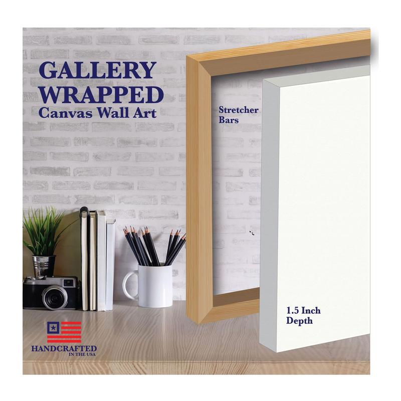 Courtside Market Space Buddy II 16x20 Canvas