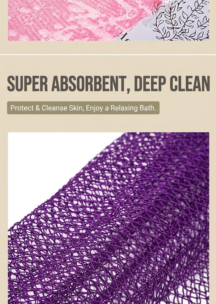 African Exfoliating Net Sponge, Ethically sourced from Nigeria, real authentic net sponge,Exfoliate Porous Hygiene Dries Quickly Skin Exfoliation Nature