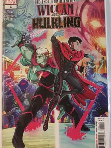 The Last Annihilation: Wiccan and Hulking #1A "Entangled" Regular Luciano Vecchio Cover Comic Book