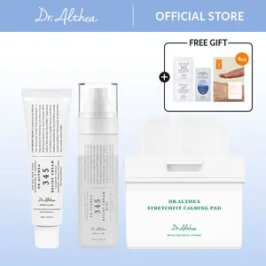 [Dr.Althea Official] Soothing Care Routine Set - Soothes irritated and sensitive skin, Vegan, Korean Skincare