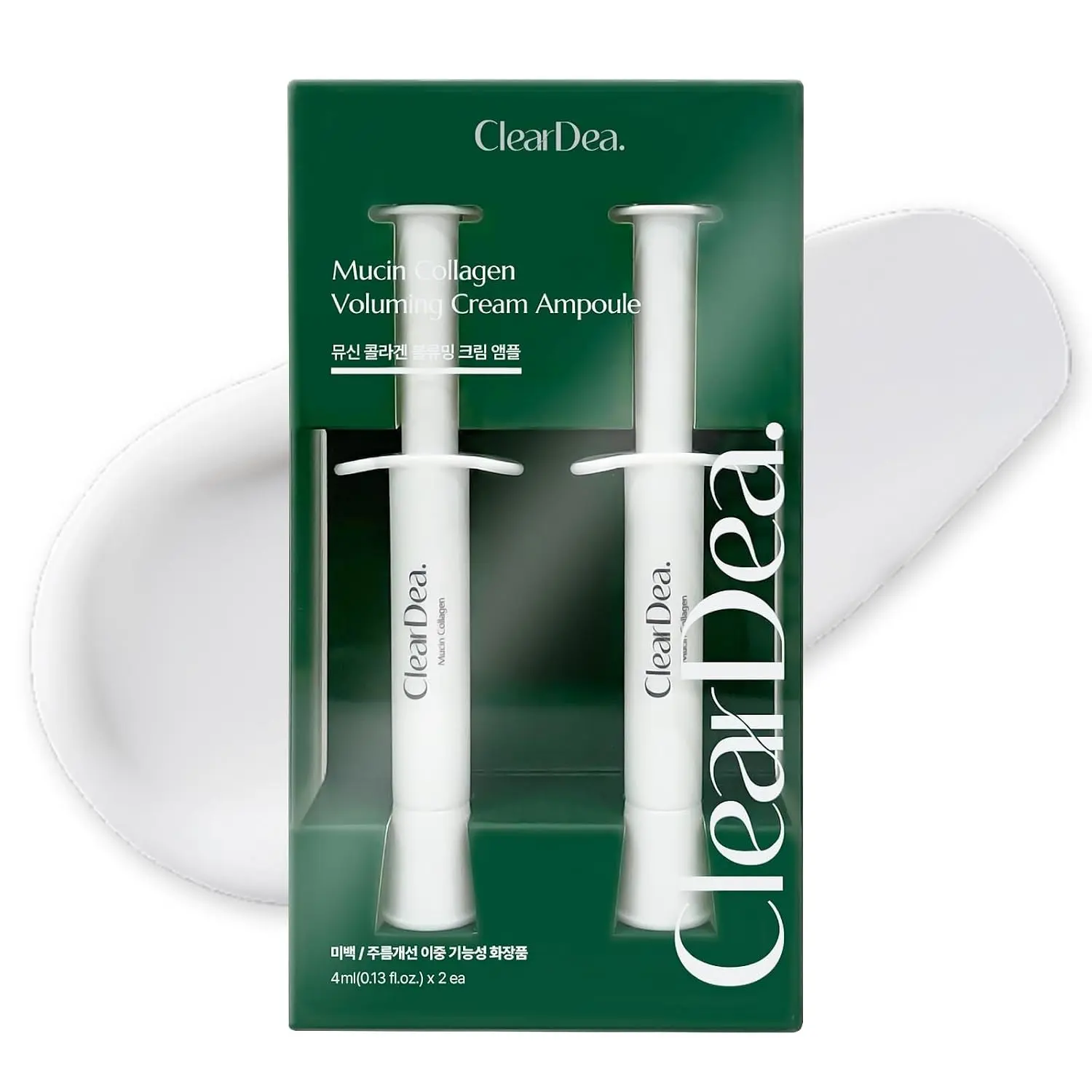 ClearDea Mucin Collagen Voluming Cream Ampoule 4ml x 2ea