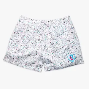 Baseball Lifestyle 101 Splatter Youth Shorts (Unisex) - Snow Edition | Lightweight & Breathable | Streetwear Summer Shorts for Casual & Outdoor Style | Perfect Gift for Him