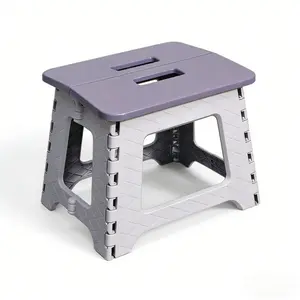 Foldable Foot Stool, Non-Slip Portable Bathroom Stool, Lightweight Folding Stool for Home Kitchen Outdoor Camping Use