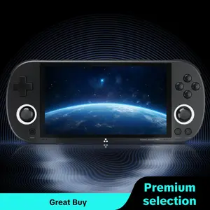 TRIMUI Smart Pro Handheld Game Console, 1 Count 4.96 Inch IPS Full Fit Screen 1280*720 Resolution Gaming Console, Gift for Friend, Game Peripherals, Portable Gaming Products, Gaming Set, Digital Wireless Portable Console, Rechargeable Portable Console