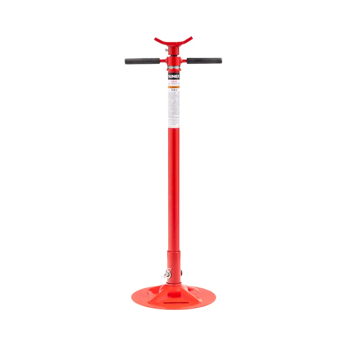 Sunex SUN6811 0.5 Ton Short Under Hoist Stand, Red, Car Repair Tools, Vehicle, Auto Repair Tools, 0.5 Ton Cap