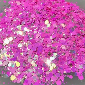 Starry Pink Glitter
