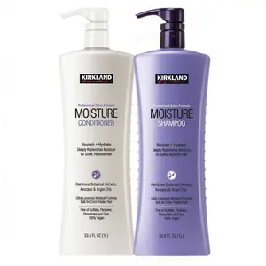 Kirkland Signature Professional Salon Formula Moisture Shampoo & Conditioner 33.8fl oz (1L) (Two Bottles) Haircare