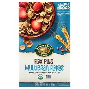 Nature's Path Organic Flax Plus® Multibran Flakes Cereal, 13.25 oz (375 g)