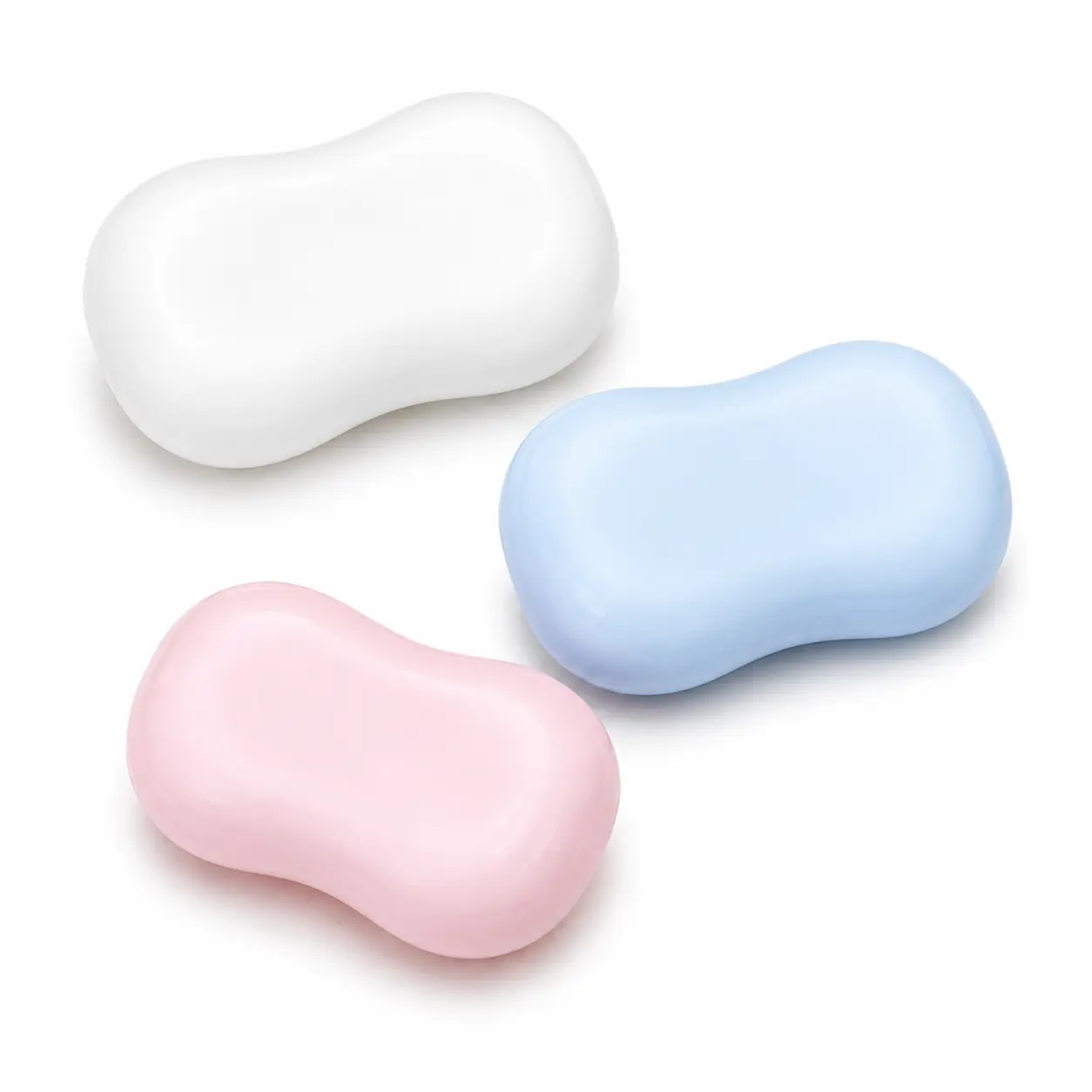 Soap Shape Squishy Stress Relief Toy - Soft Squeeze Sensory Fidget Desk Toy, Cute Pastel Soap Bar for Kids & Adults, Party Favor Gift
