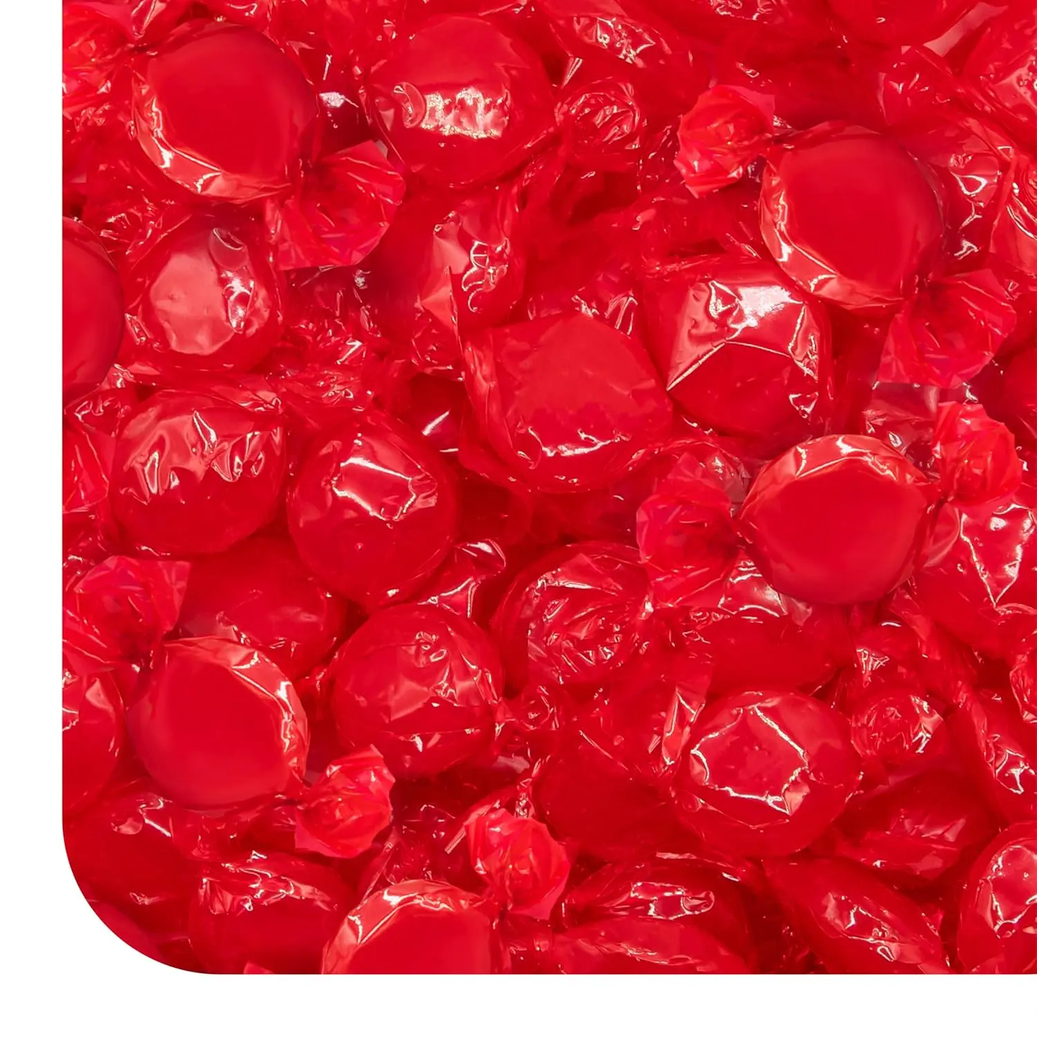 Cinnamon Discs Hard Candy - 1 Pound Pack - Cinnamon Candy - Individually Wrapped Old Fashioned Red Candies - Spicy Sweet Treats for Office Bowls, Gifts, and Sharing