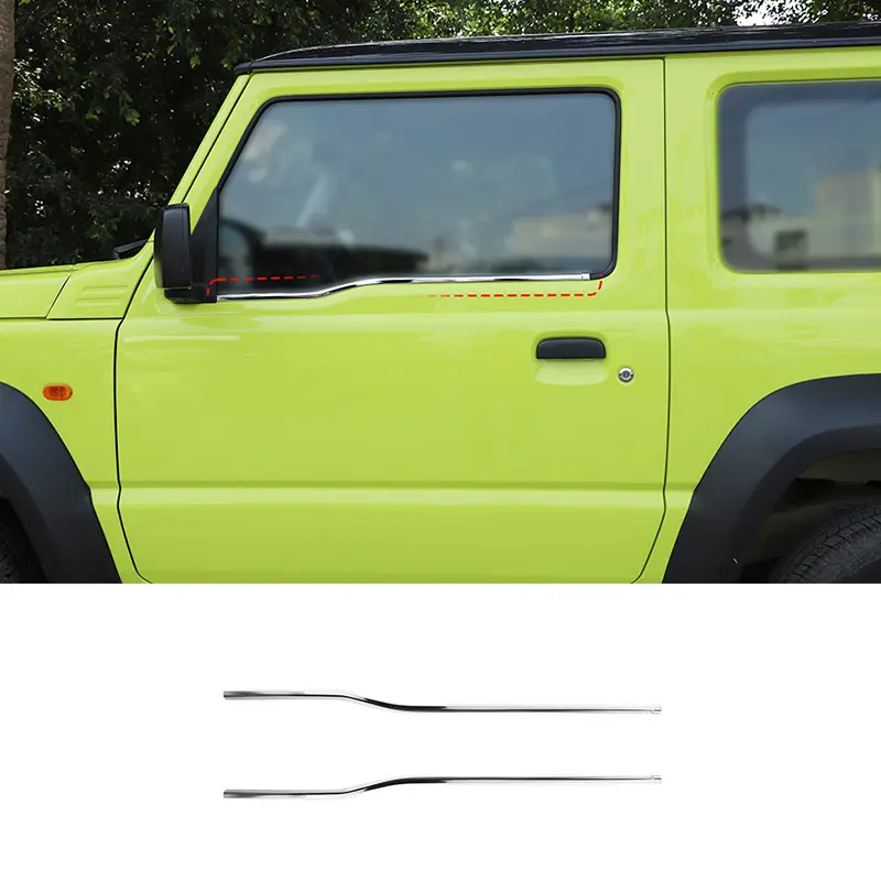Exterior Car Door Window Molding Lower Trim for Suzuki Jimny 2019+ Car Accessories