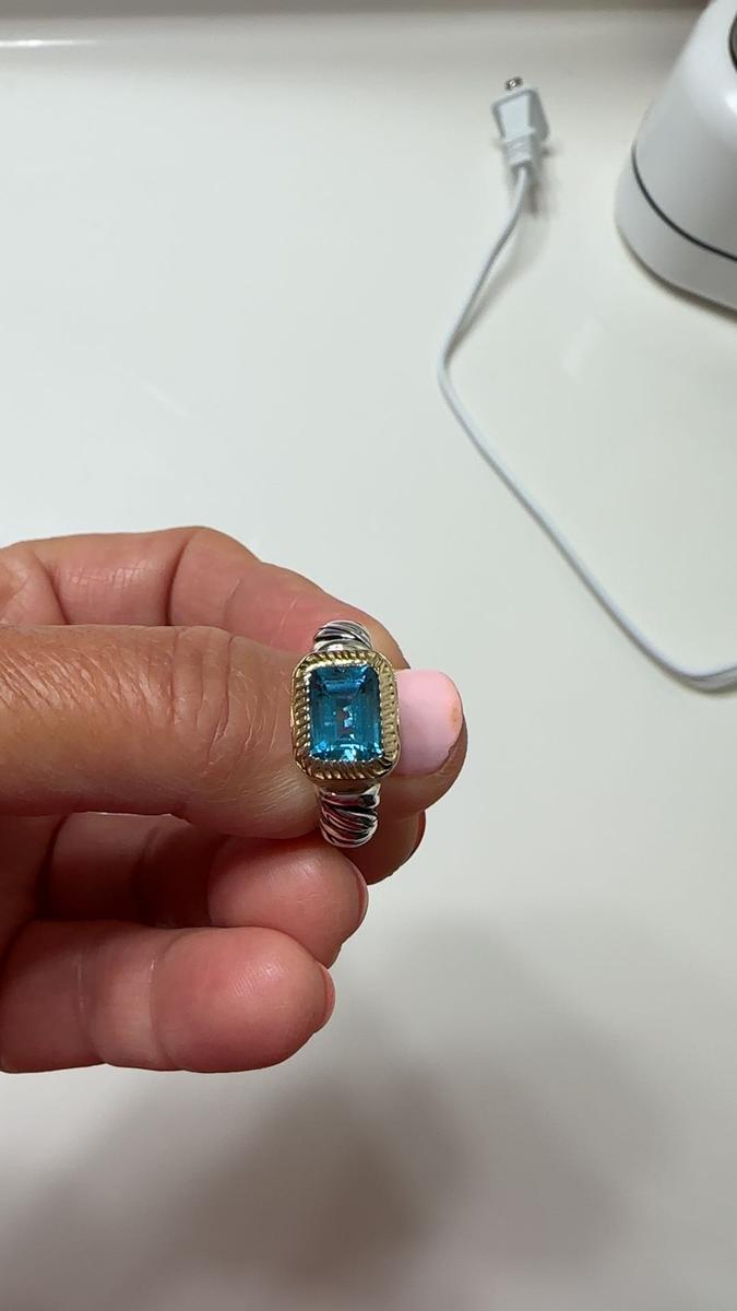 Item: Swiss Blue Topaz, 8