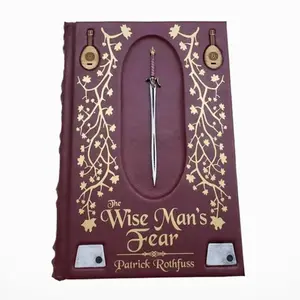The Wise Man’s Fear – Leatherbound Patrick Rothfuss Book