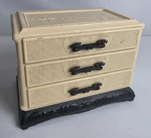 Vtg. Asian Jewelry Box