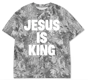 Jesus is King Camo Tee