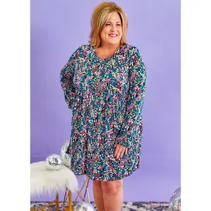 Milan Memories Dress - Teal - FINAL SALE