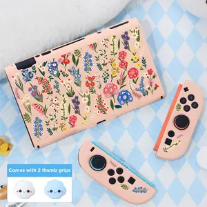 Suitable for Nintendo Switch 2 game console accessories, Game peripherals, TPU soft case, comes with 2 thumb joystick caps, drop-proof and scratch-resistant, removable protective cover, 2025 new style, light and soft shell, multiple colors available, gift