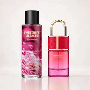 Fiery Charm Perfume & Sweetheart Assassin Body Spray Set for Women, 2pcs | Sweet Floral Fragrance Duo