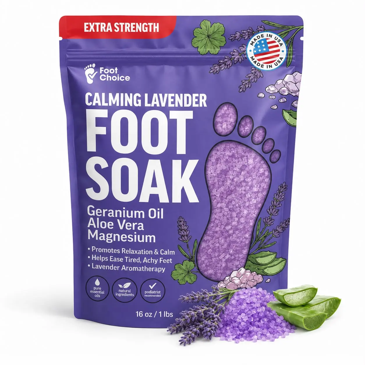 Calming Lavender Foot Soak
