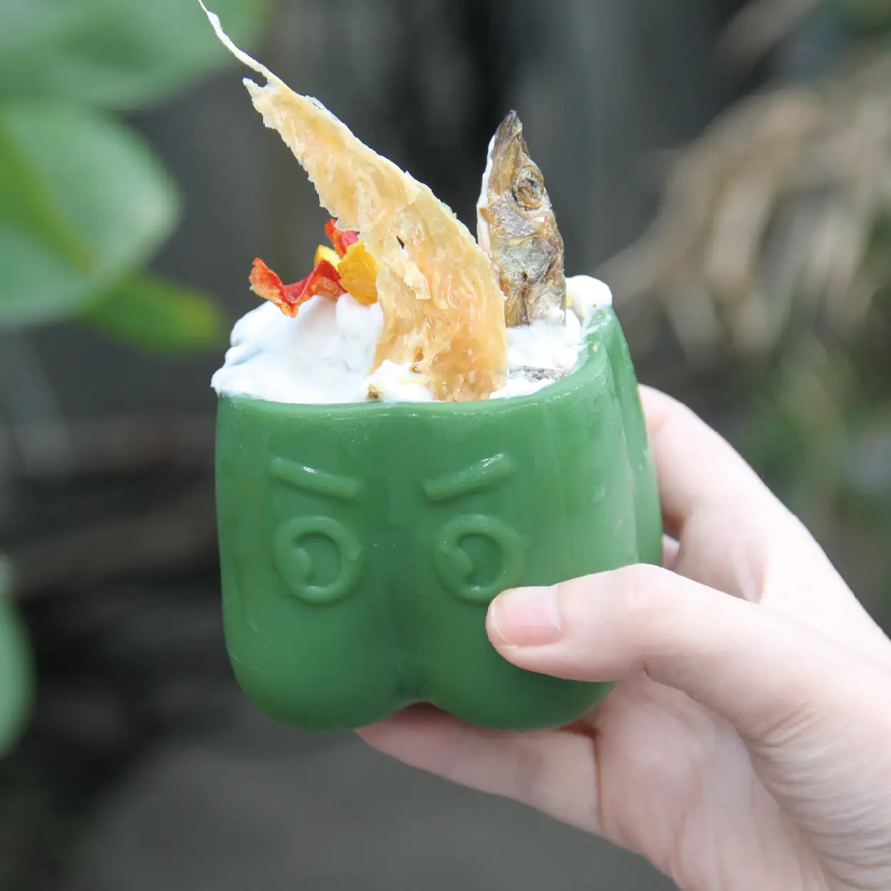 BiuPuff Bell Pepper Enrichment Bowl,Dog licking bowl,Pet Toys,Dogs use up their...