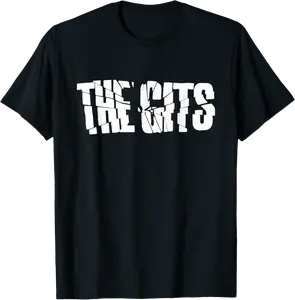 Vintage The Gits Broken Logo 90s Punk Band Rock Retro T-Shirt - Yoandymira Shop 89B0FBTGSB8F