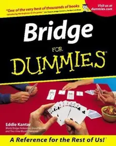 USED-Bridge For Dummies by Eddie Kantar (Paperback)