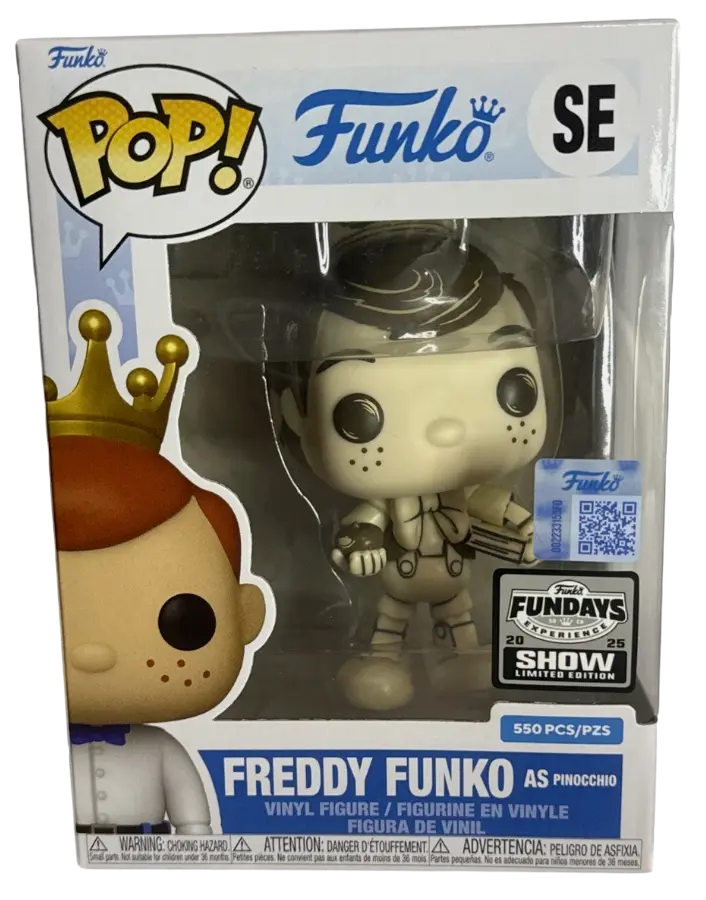 Funko Pop -Freddy Funko as Pinocchio (Fundays Show Edition) LE 550