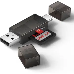 for  17 SD Card Reader for  17 Pro Max 17 Pro  Air 16e 16 Plus 15, USB A to USB C  SD Card Reader Memory Card Reader Adapter for SD SDHC SDXC MicroSD Computer PC MacBook