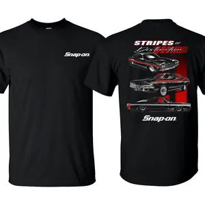 Snap-On Distinction S/S T-Shirt, Trucks Lover Shirt Top Menswear, Fathers Day, Top Menswear, Premium quality Organic 100% Cotton Mens Solid T-shirts, Regular Fit Size S - 5XL, Make in USA.