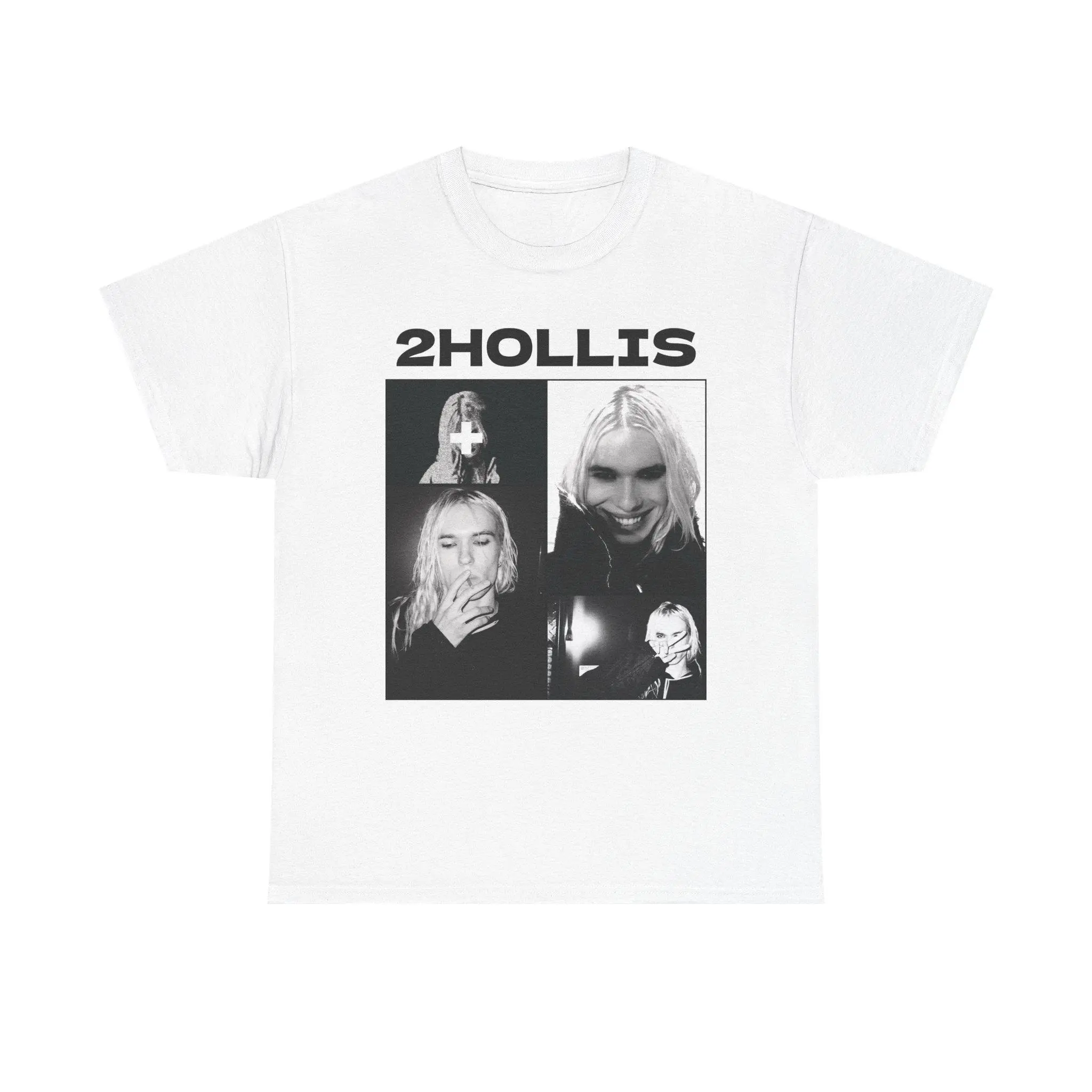 2hollis Inspired Graphic T-Shirt, Underground Rap Tee, Hyperpop Aesthetic Shirt, Gen Z Streetwear, Trendy Music Fan Tee