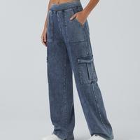 Washed Denim Bleached Blue