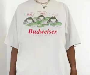 95' Beer Frogs T-Shirt, Bud Weis Er Frog T-Shirt, King Of Beer Shirt, Beer Lover Shirt, 90s Shirt