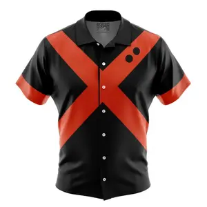 Bakugo My Hero Academia Hawaiian Shirt | Cool Anime Vibes for Men & Fans