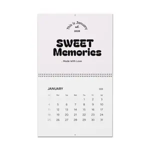 Sweet Memories Wall Calendar | 2026 monthly photo calendar