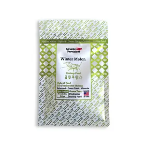 Winter Melon - Slow Grazer Shrimp Feed for Freshwater Neocaridina Shrimp - Small batch crafted shrimp food - Hand Made In USA