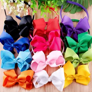 12pcs Colorful Satin Bow Hair Bands - Stylish Plastic Headbands with Ribbon Bows for Women, Vibrant Pink, Yellow, Orange, Purple, Blue, Green, Black, White, Perfect for Valentine's Day or Birthday Gifts, Bows for Hair