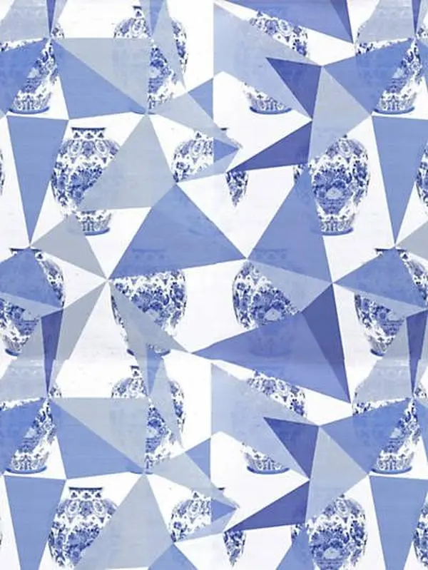 Elements White Non-Woven Wallpaper